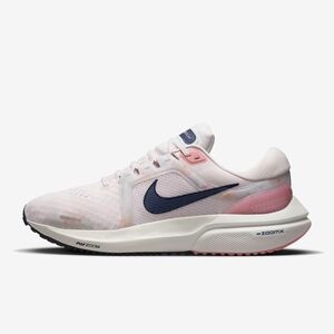 Nike Women's Vomero 16 - Cream and Pink Floral
